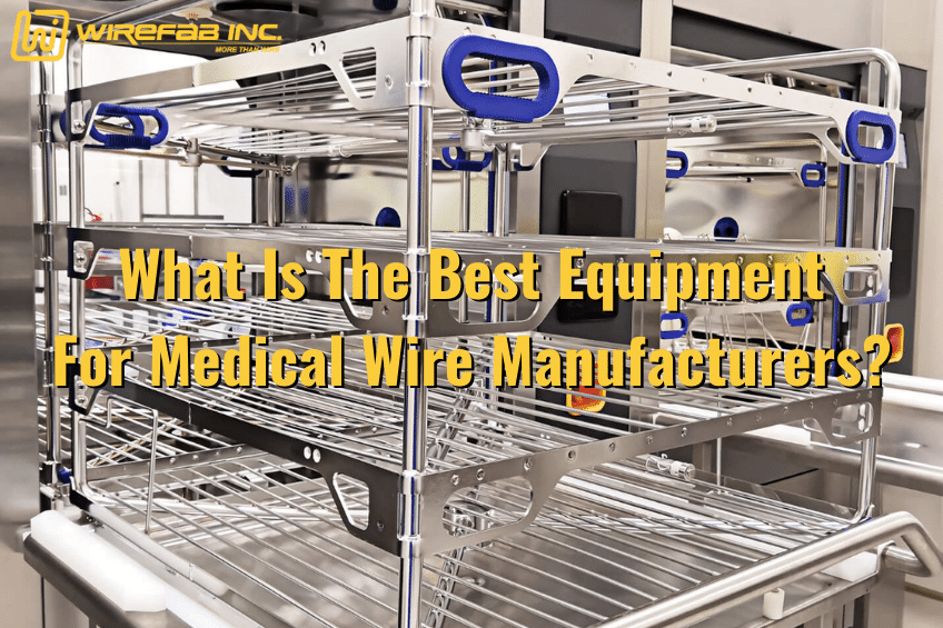 What Is The Best Equipment For Medical Wire Manufacturers - Wirefab Inc. - medical wire supplier, medical wire manufacturer, medical grade steel, metal medical equipment, stainless steel wire forming
