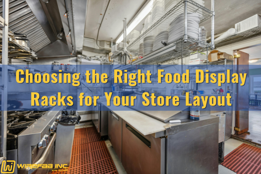 display wire racks, food display racks, laser manufacturing, wire forming companies, custom metal fabrication
