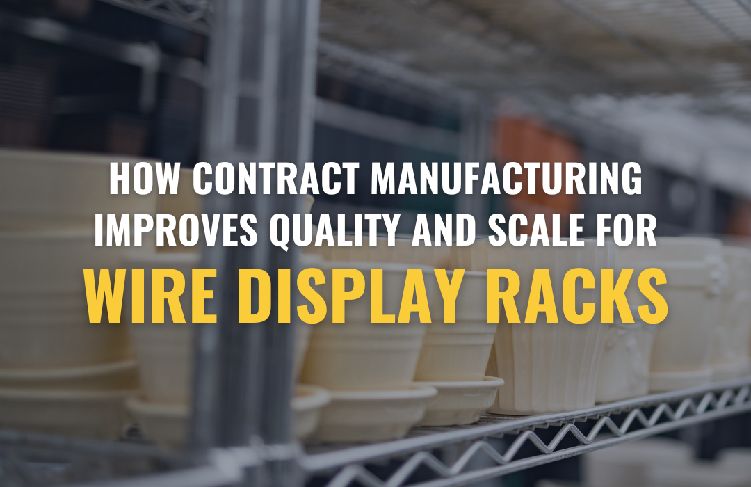 contract manufacturing, wire welding, custom metal fabrication, mig and tig welding, wire display racks