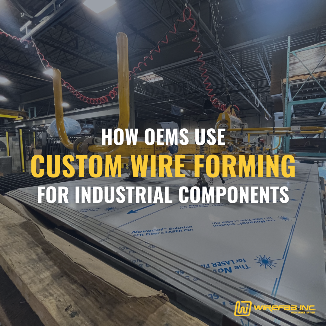 How OEMs Use Custom Wire Forming for Industrial Components
